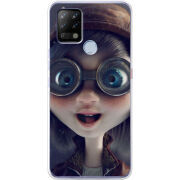 Чехол BoxFace Tecno POVA Blue Eyes