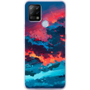 Чехол BoxFace Tecno POVA Thunderclouds