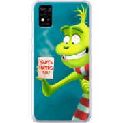 Чехол BoxFace ZTE Blade A31 Santa Hates You