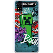 Чехол BoxFace ZTE Blade A31 Minecraft Graffiti
