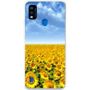 Чехол BoxFace ZTE Blade A51 Подсолнухи