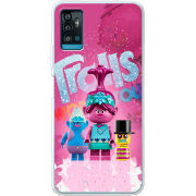 Чехол BoxFace ZTE Blade A71 Lego Trolls