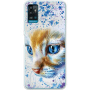 Чехол BoxFace ZTE Blade A71 Голубоглазый Кот
