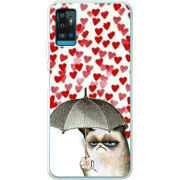 Чехол BoxFace ZTE Blade A71 Raining Hearts