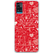 Чехол BoxFace ZTE Blade A71 Happy Valentines
