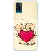 Чехол BoxFace ZTE Blade A71 Teddy Bear Love