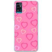 Чехол BoxFace ZTE Blade A71 Sugar Hearts