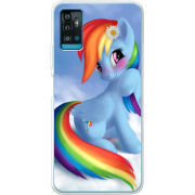 Чехол BoxFace ZTE Blade A71 My Little Pony Rainbow Dash