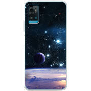 Чехол BoxFace ZTE Blade A71 Space Landscape