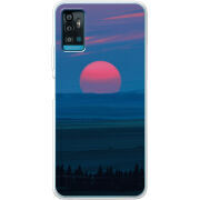 Чехол BoxFace ZTE Blade A71 Cold Red Light