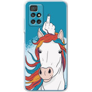 Чехол BoxFace Xiaomi Redmi 10 Fuck Unicorn
