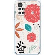 Чехол BoxFace Xiaomi Redmi 10 Line Flowers