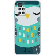 Чехол BoxFace Xiaomi Redmi 10 Green Owl