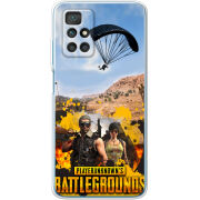 Чехол BoxFace Xiaomi Redmi 10 Pubg parachute