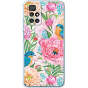 Чехол BoxFace Xiaomi Redmi 10 Birds in Flowers