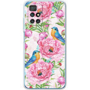 Чехол BoxFace Xiaomi Redmi 10 Birds and Flowers