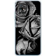 Чехол BoxFace Xiaomi Redmi 10 Black and White Roses
