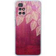 Чехол BoxFace Xiaomi Redmi 10 Gold Leaves