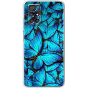 Чехол BoxFace Xiaomi Redmi 10 лазурные бабочки