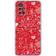 Чехол BoxFace Xiaomi Redmi 10 Happy Valentines