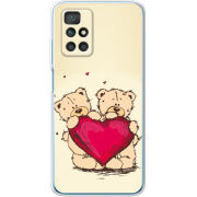 Чехол BoxFace Xiaomi Redmi 10 Teddy Bear Love