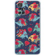 Чехол BoxFace Xiaomi Redmi 10 Flying Elephants