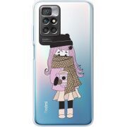Прозрачный чехол BoxFace Xiaomi Redmi 10 Winter Morning Girl