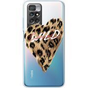 Прозрачный чехол BoxFace Xiaomi Redmi 10 Wild Love