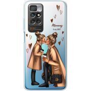 Прозрачный чехол BoxFace Xiaomi Redmi 10 Mommy Is My BFF