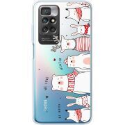 Прозрачный чехол BoxFace Xiaomi Redmi 10 The Friendly Beasts