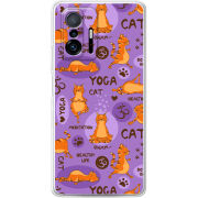 Чехол BoxFace Xiaomi 11T / 11T Pro Yoga Cat