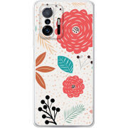 Чехол BoxFace Xiaomi 11T / 11T Pro Line Flowers