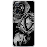 Чехол BoxFace Xiaomi 11T / 11T Pro Black and White Roses