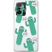 Прозрачный чехол BoxFace Xiaomi 11T / 11T Pro с 3D-глазками HIYA