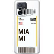 Прозрачный чехол BoxFace Xiaomi 11T / 11T Pro Ticket Miami