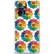 Прозрачный чехол BoxFace Xiaomi 11T / 11T Pro Hippie Flowers