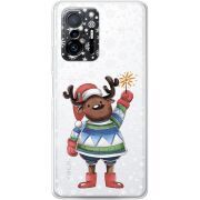 Прозрачный чехол BoxFace Xiaomi 11T / 11T Pro Christmas Deer with Snow