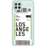 Прозрачный чехол BoxFace Samsung Galaxy M22 (M225)  Ticket Los Angeles