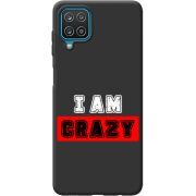 Черный чехол BoxFace Samsung Galaxy M22 (M225) I'm Crazy