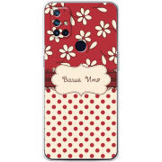 Чехол BoxFace OnePlus Nord N10 Именной Polka Dots