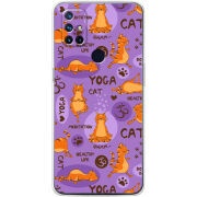 Чехол BoxFace OnePlus Nord N10 Yoga Cat