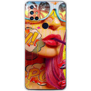 Чехол BoxFace OnePlus Nord N10 Yellow Girl Pop Art