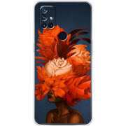 Чехол BoxFace OnePlus Nord N10 Exquisite Orange Flowers