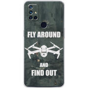 Чехол BoxFace OnePlus Nord N10 Дрон Fly Around