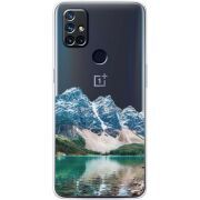 Прозрачный чехол BoxFace OnePlus Nord N10 Blue Mountain