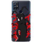 Прозрачный чехол BoxFace OnePlus Nord N10 Учиха Итачи