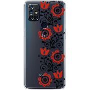 Прозрачный чехол BoxFace OnePlus Nord N10 Ethno Ornament
