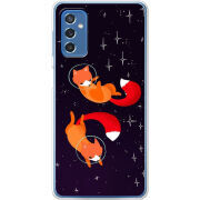 Чехол BoxFace Samsung Galaxy M52 (M526)  Fox-Astronauts