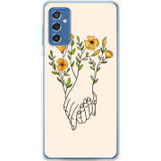 Чехол BoxFace Samsung Galaxy M52 (M526)  Flower Hands