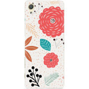 Чехол Uprint Sony Xperia X Performance Dual Line Flowers